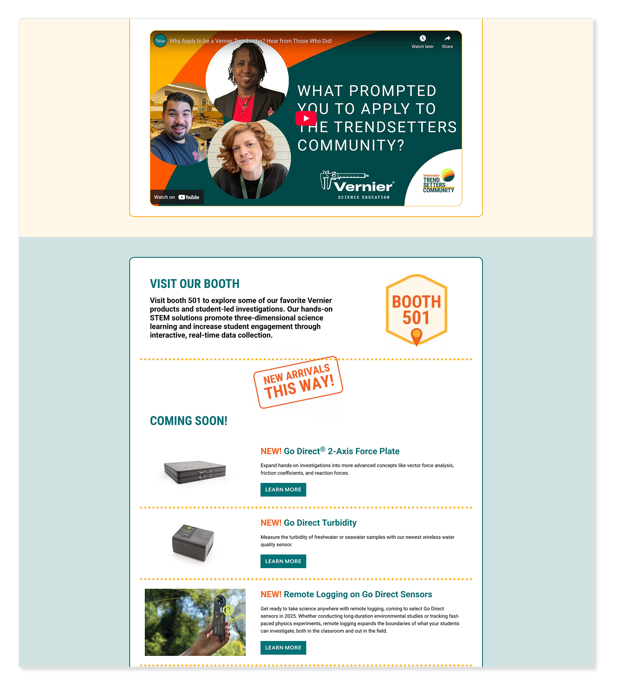 NSTA 2025 — main mid section