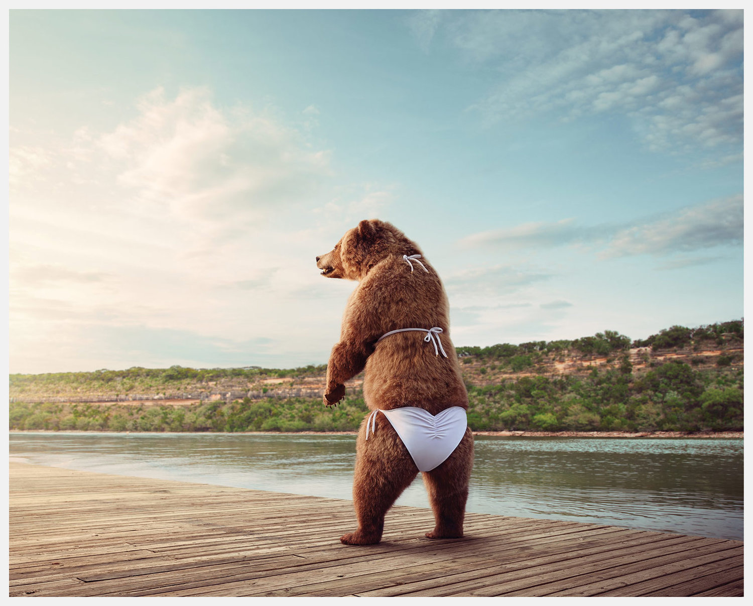 bears in bikinis; randal ford for yeti - Marianne Campbell Associates.