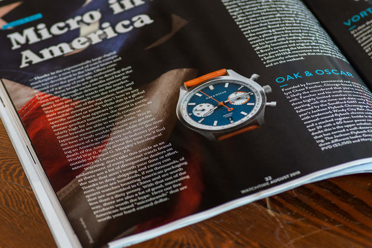 a magazine about watches