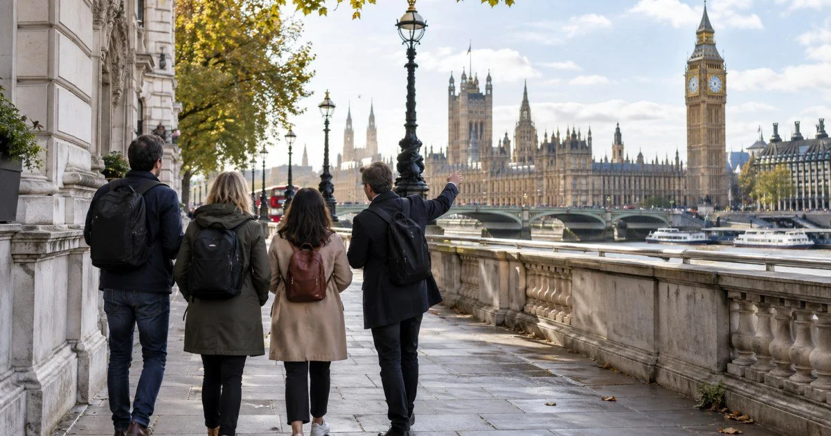 Passeio a pé em Londres com guia em português
