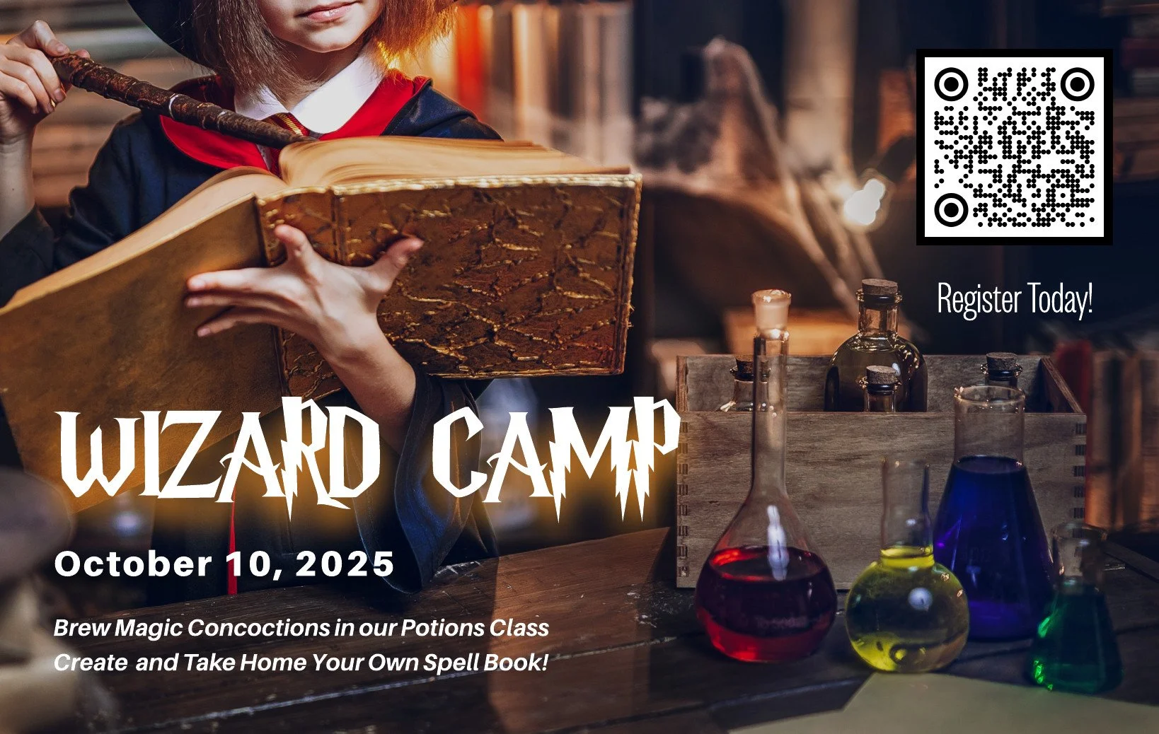 Wizard Camp poster.