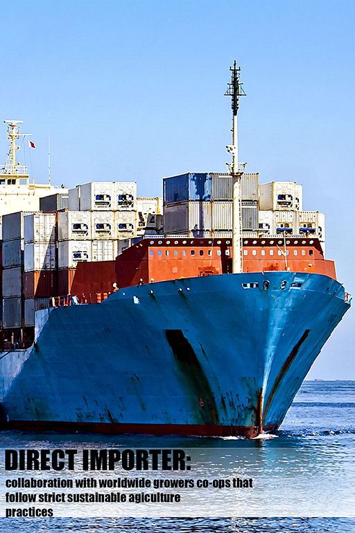Direct importer cargo ship