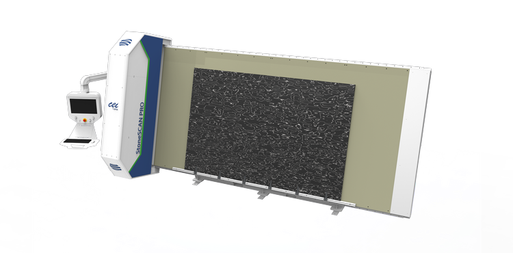 StoneScan PRO vertical scanning configuration