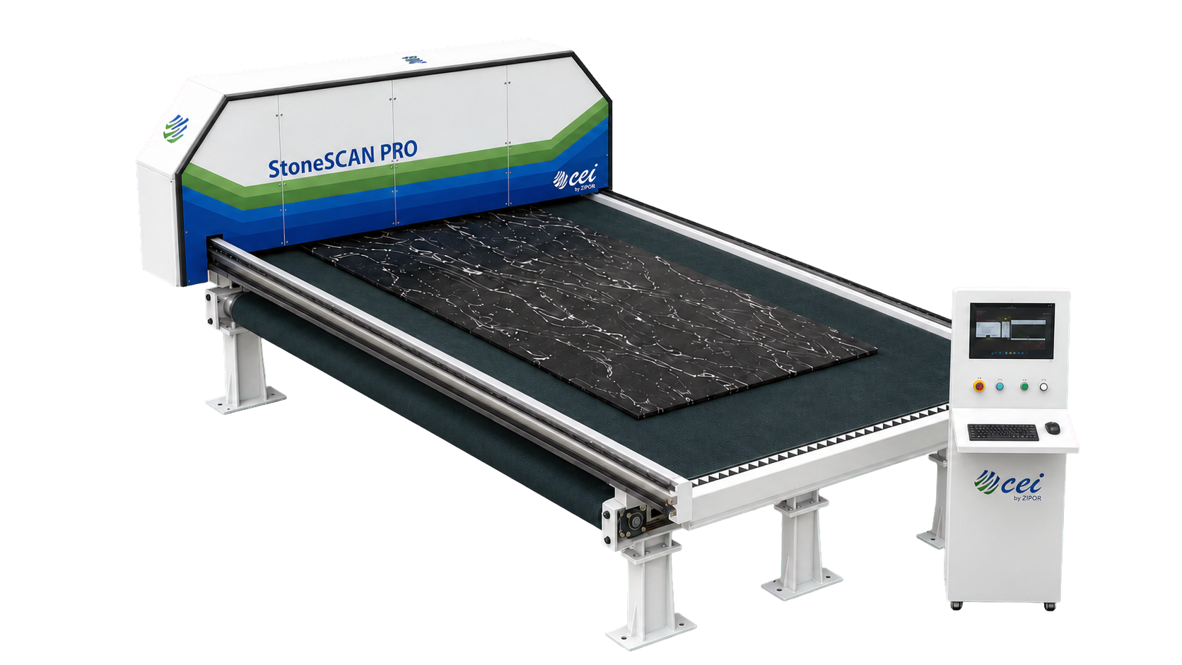StoneSCAN PRO Line high-resolution slab scanning system