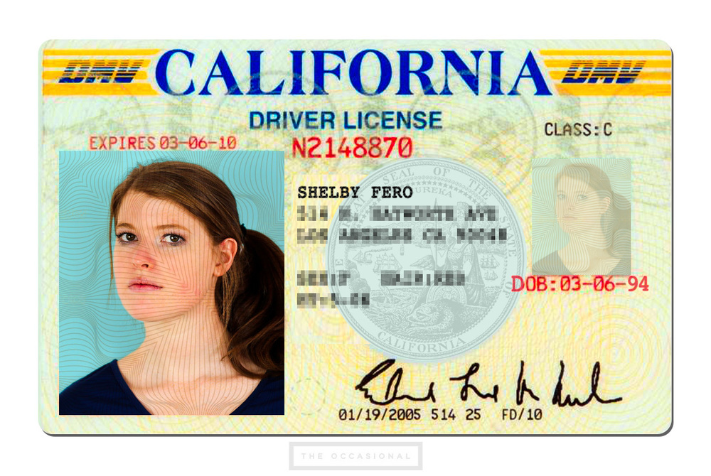Driver s license. California Driver License. Driver License USA.
