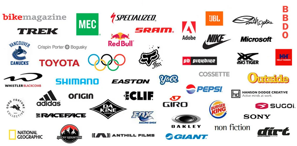 Логотипы брендов спортивной одежды в картинках с названиями