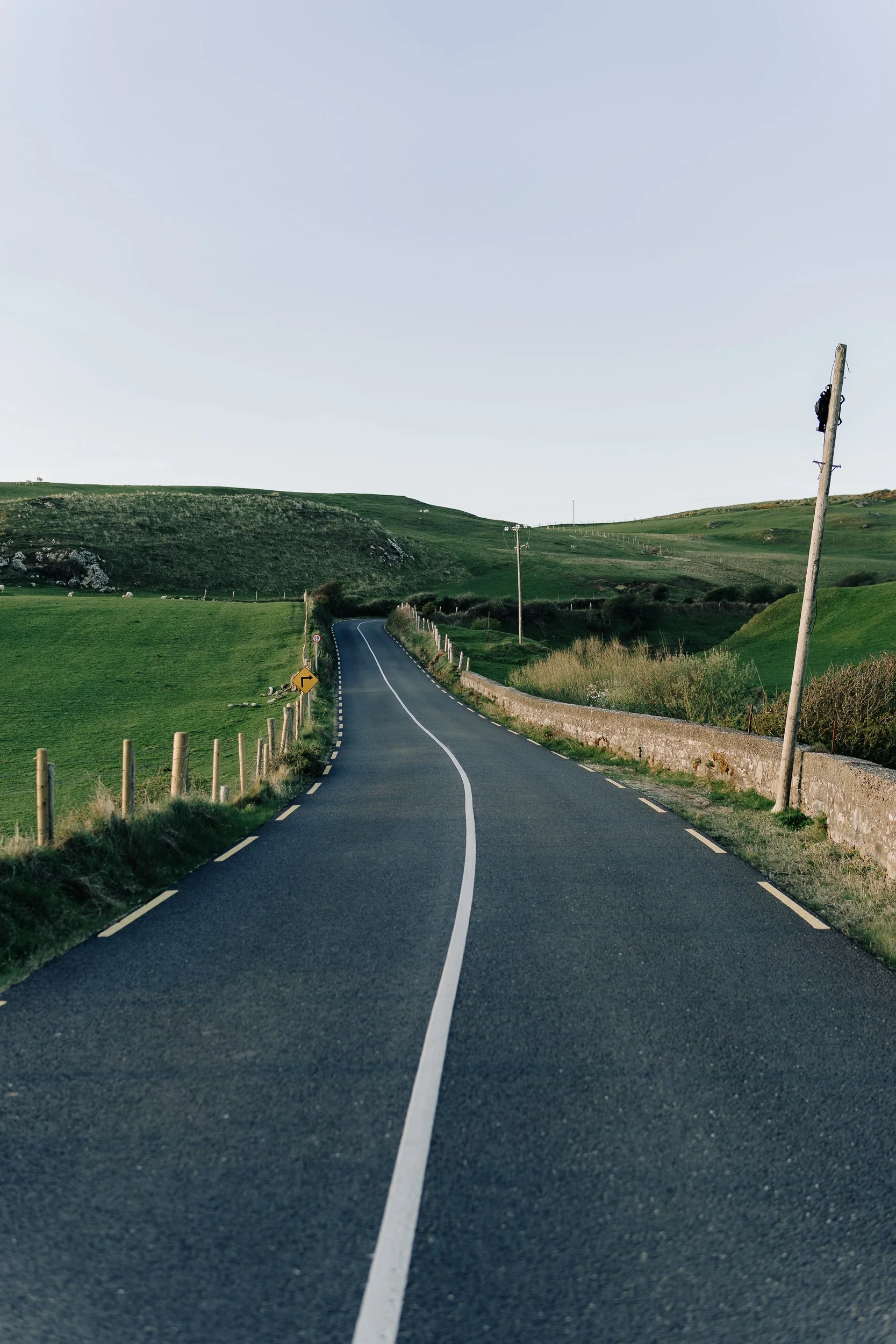 Irish country road