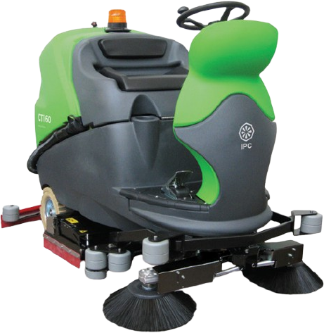Ride-On Floor Scrubbers