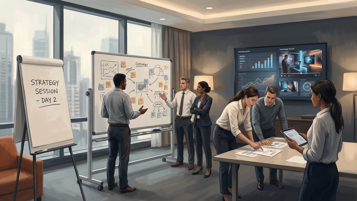 The Executive Off-Site scenario