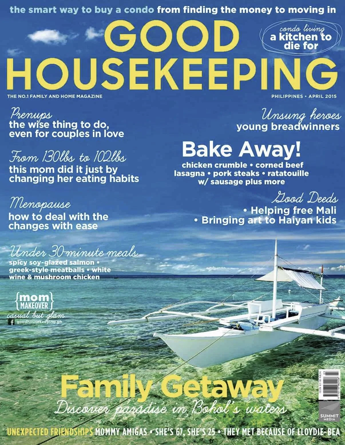 Good Housekeeping Philippines April 2015 magazine cover