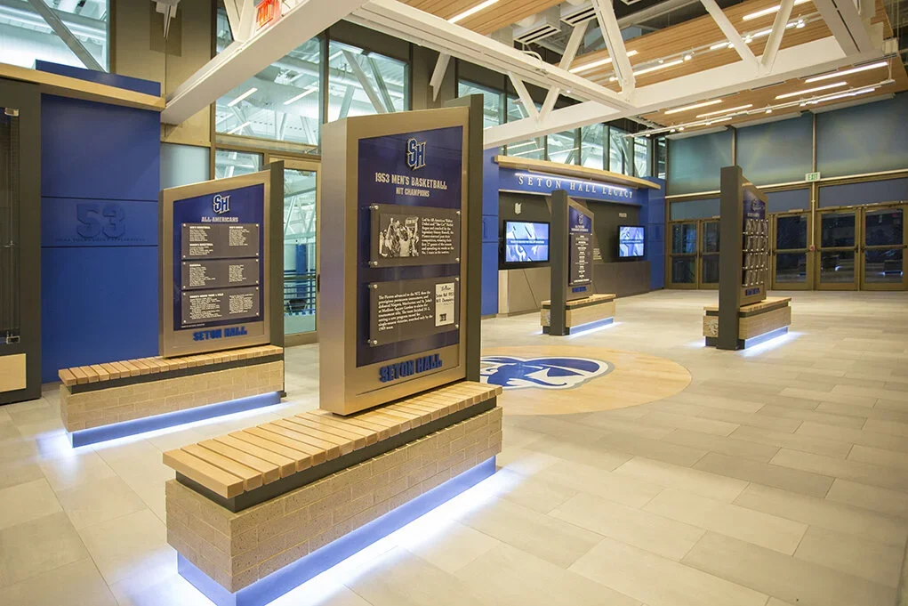 Sports facility branding