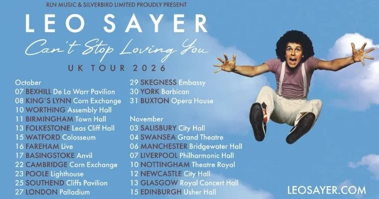 Leo Sayer, Can't Stop Loving You UK Tour 2026
