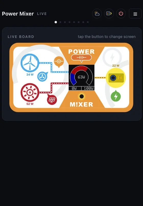 Live page