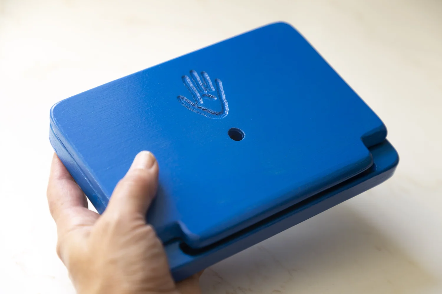 Palm Palette in Electric Blue