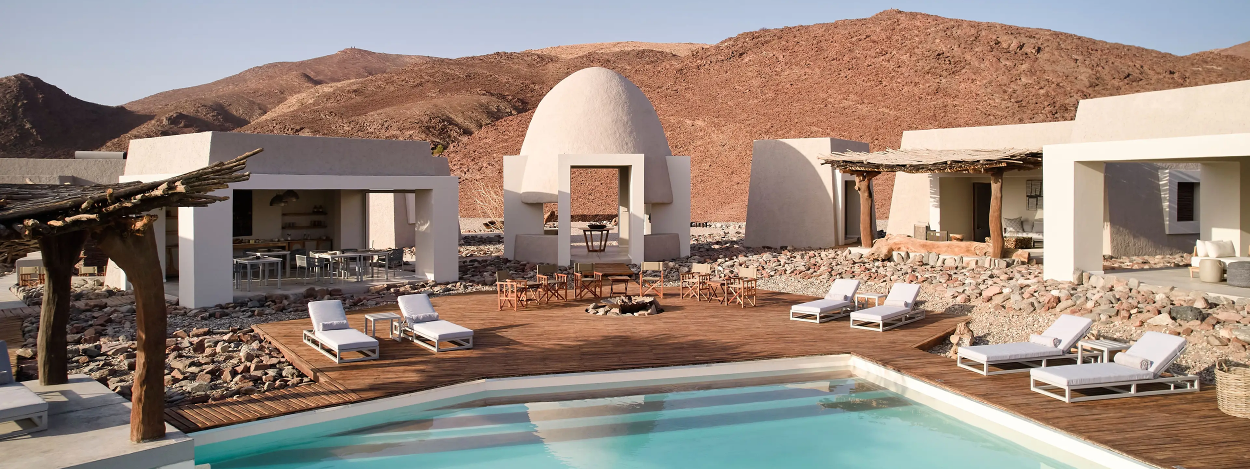 Sanctuary-style lodge experience in Africa