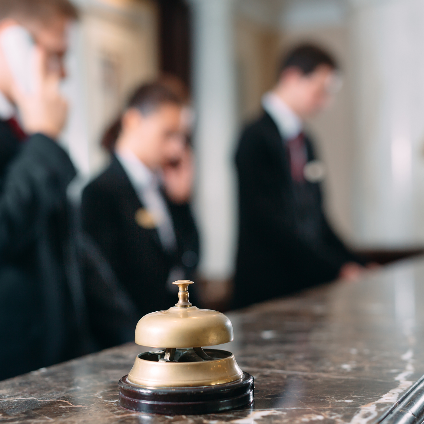 Hotel check-in and traveler support