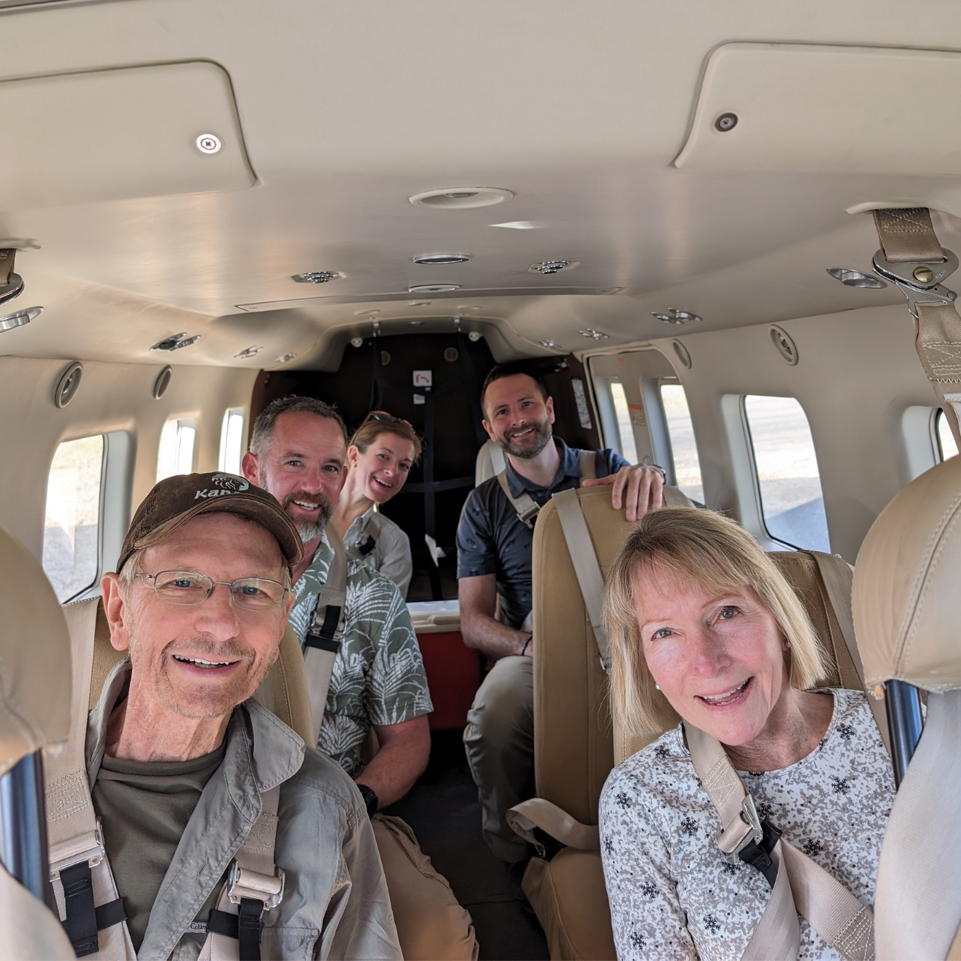 Friend group travel and shared private aviation experience