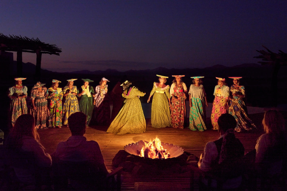 Traditional dance experience in Namibia