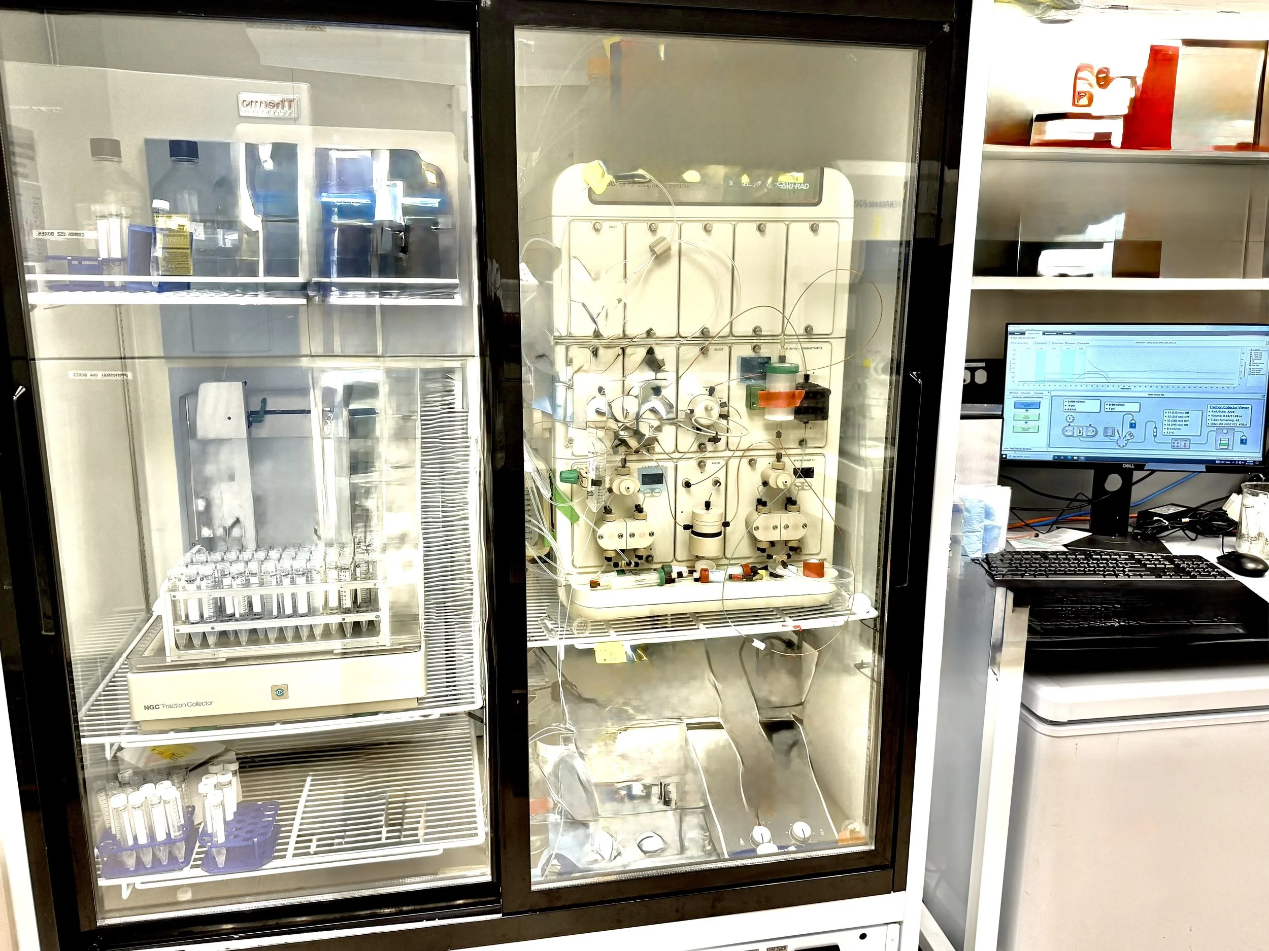 FPLC protein purification equipment