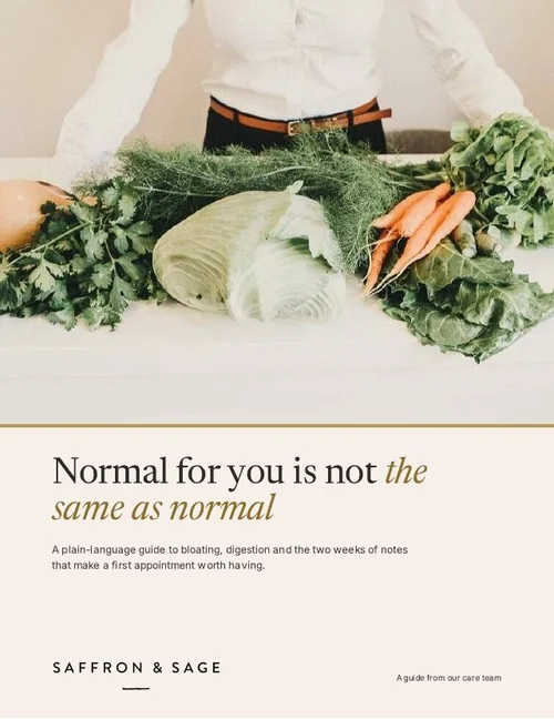 Cover of the free guide: Normal for you is not the same as normal