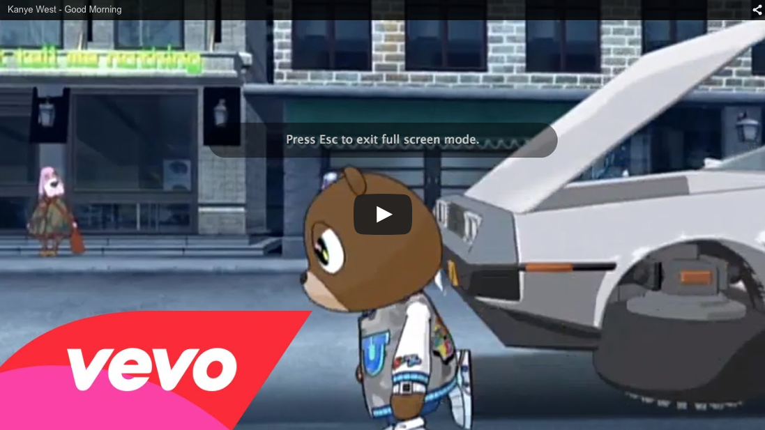 Kanye West - Good Morning So I finally got around to listening to one of Ka...