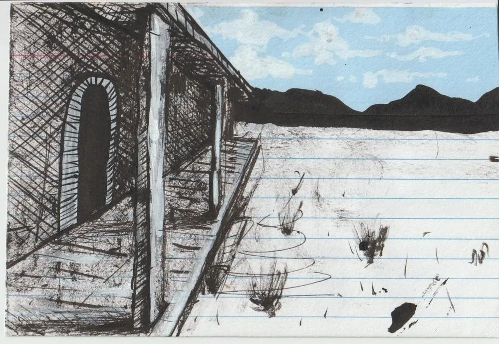 Elliott Jamal Robbins, Untitled (index-card group detail), 2022–25