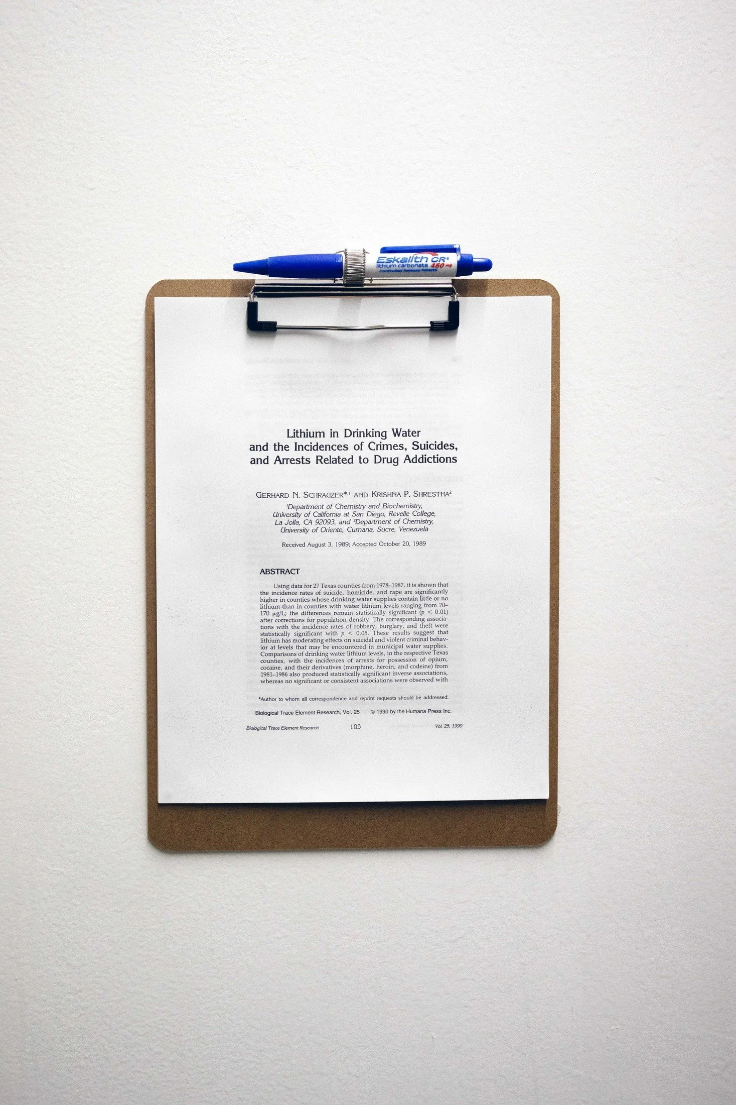 Three Clipboards