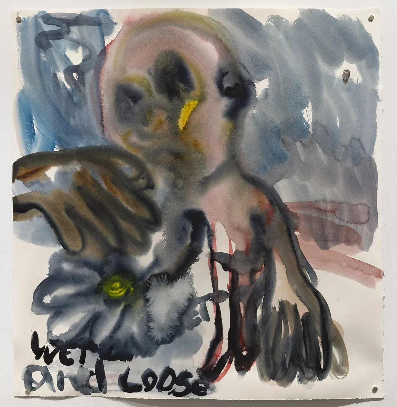 Elliott Jamal Robbins, Wet on Wet and Loose, 2021
