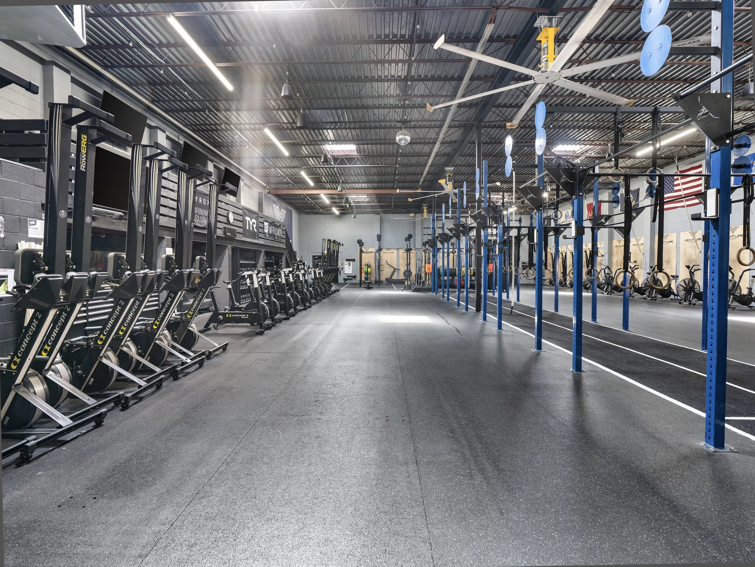 Inside Venture CrossFit at 1800 Marietta Blvd NW