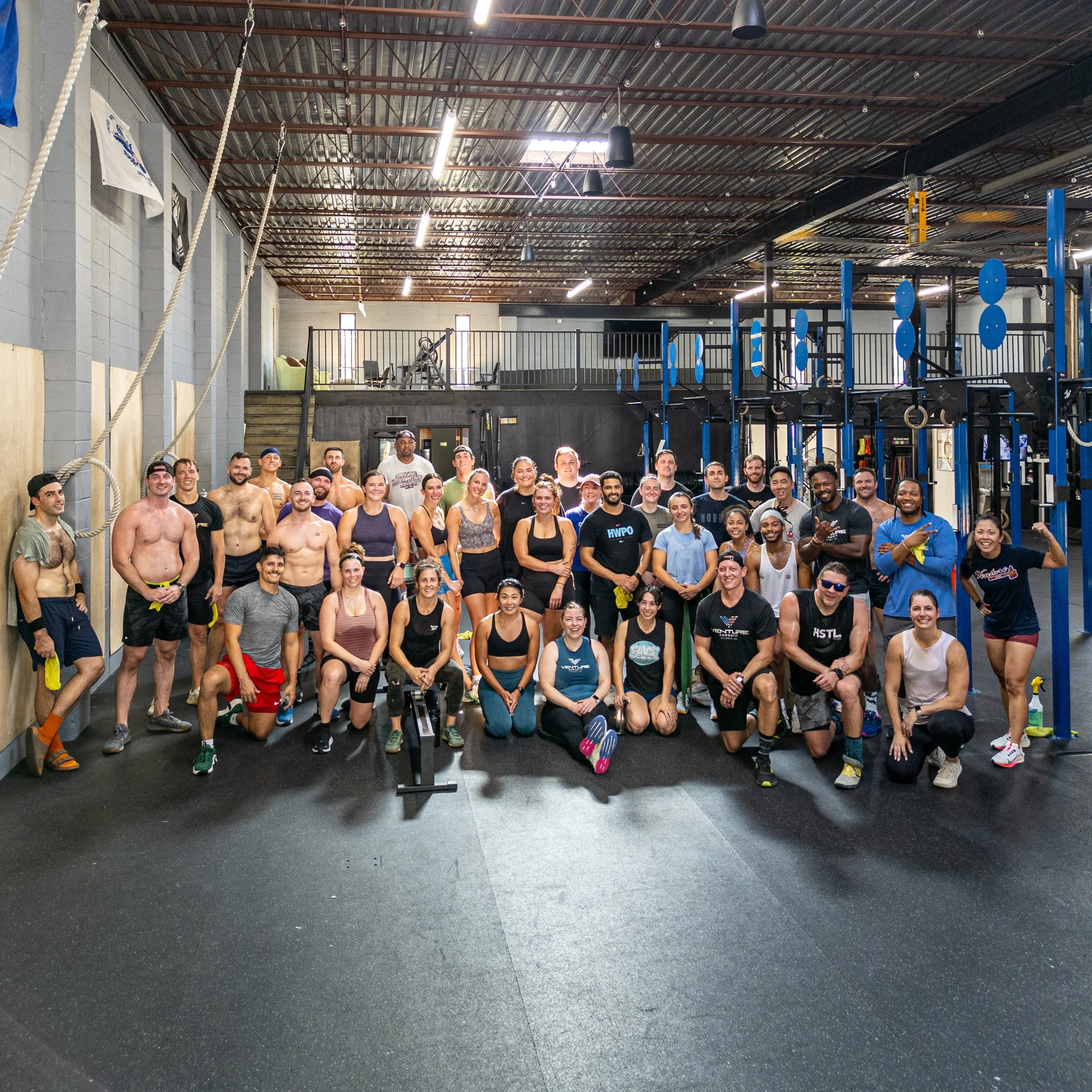 Venture CrossFit aerial