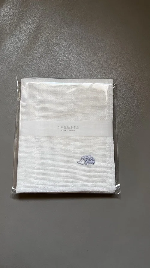 敷巾刺蝟圖案