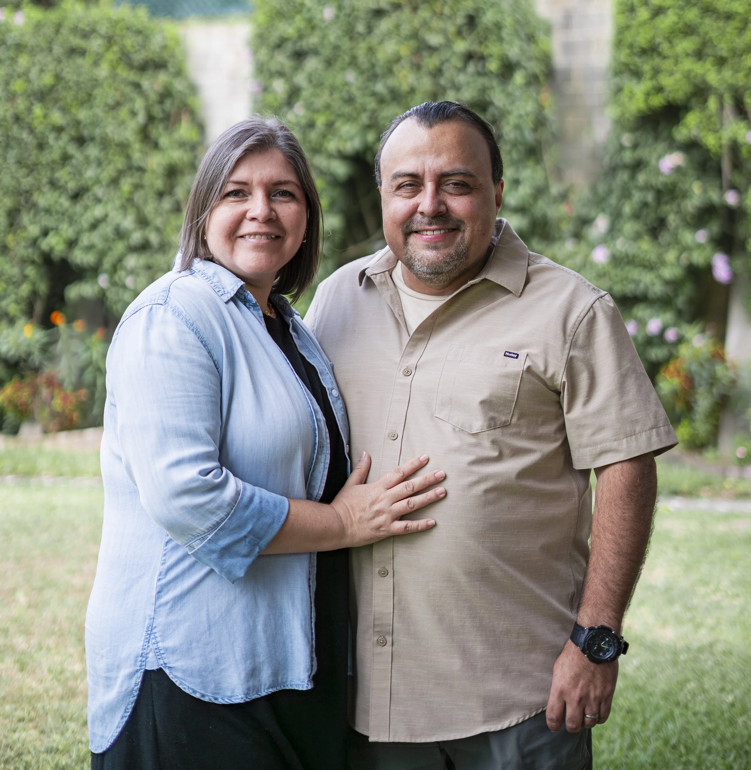 Mary y Roberto Lorenzana