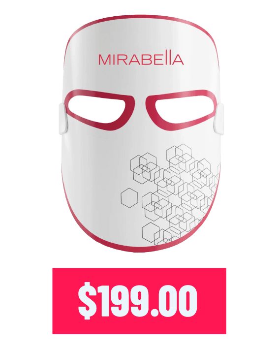 the worst red light therapy mask by Mirabella