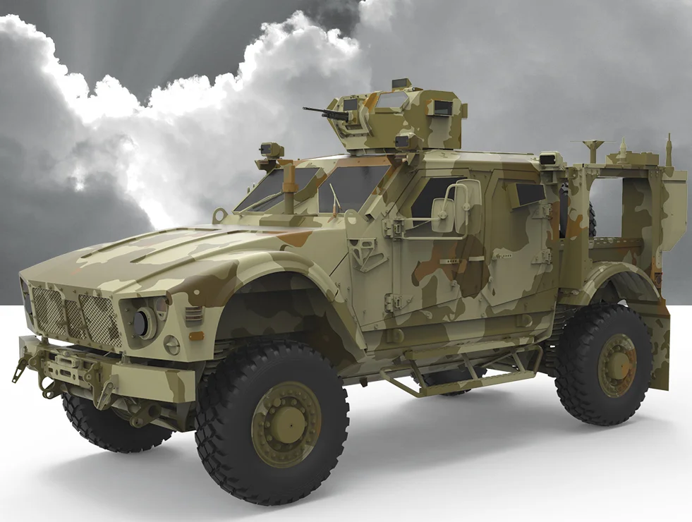 MRAP И тигр