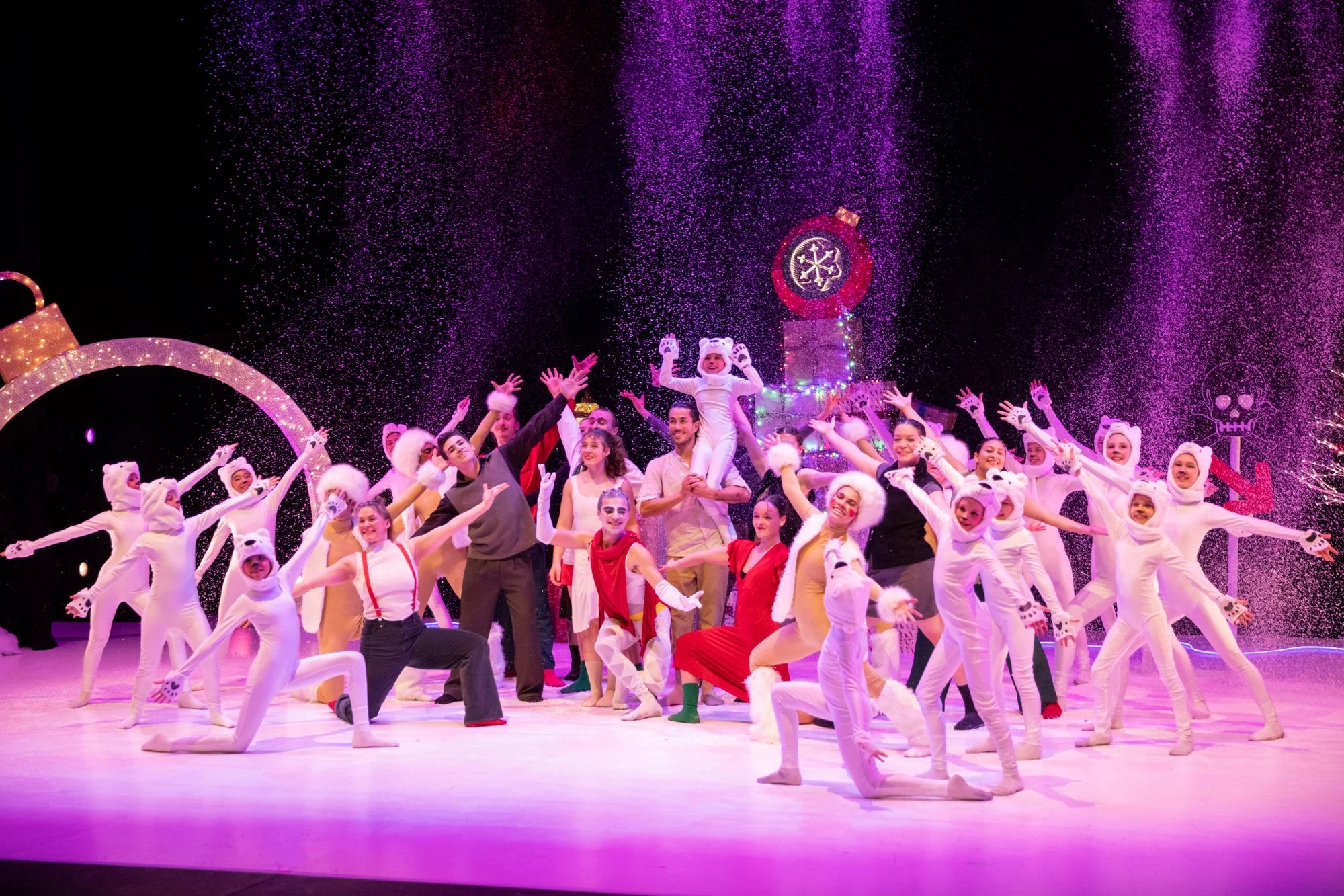 Students attending School Matinee performance