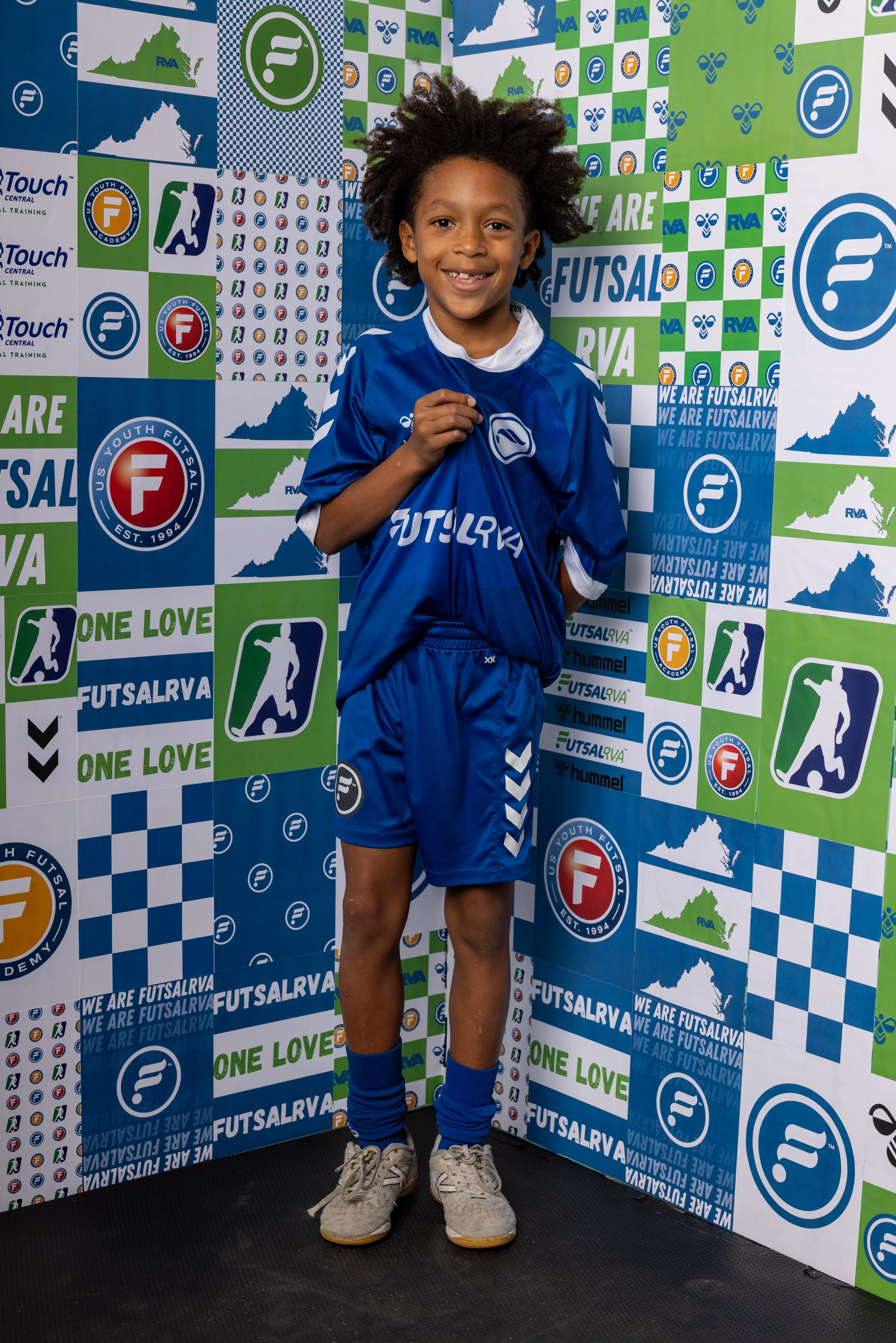 FutsalRVA players during an evaluation session
