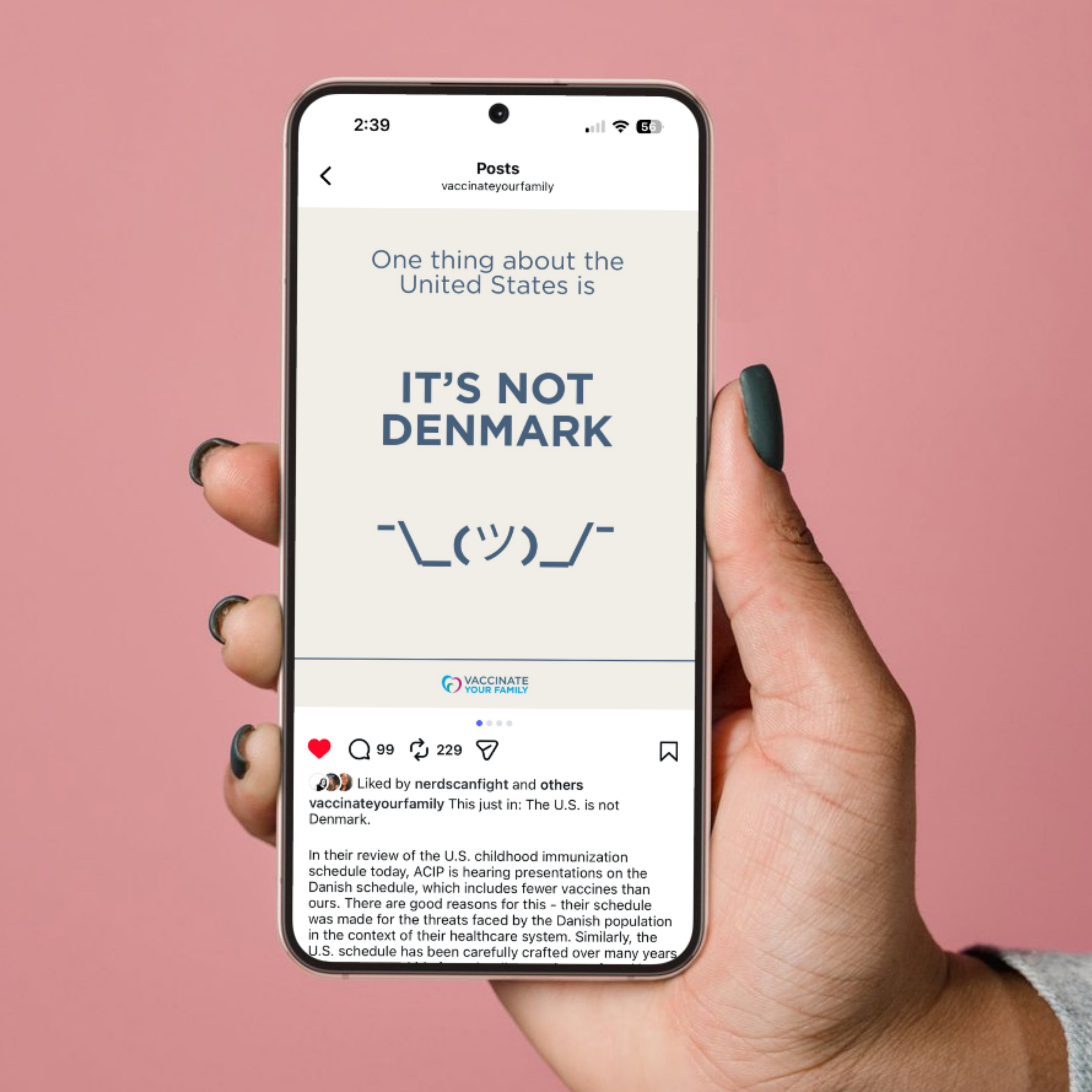 Denmark Vaccine Policy