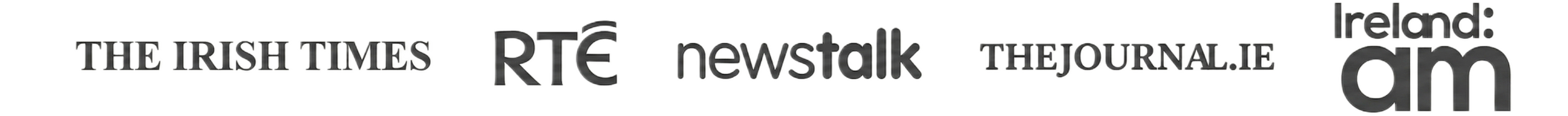 As seen in Irish Times, RTÉ, Newstalk, Ireland AM
