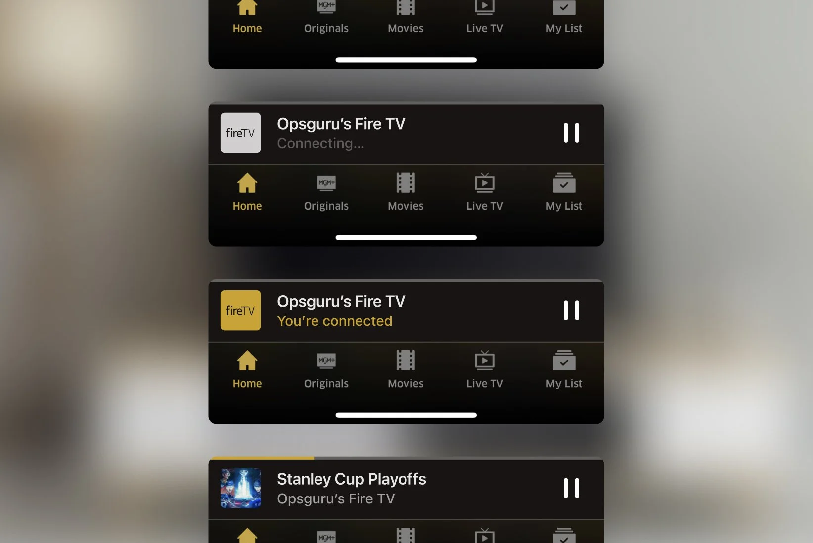 Vizbee App Experience