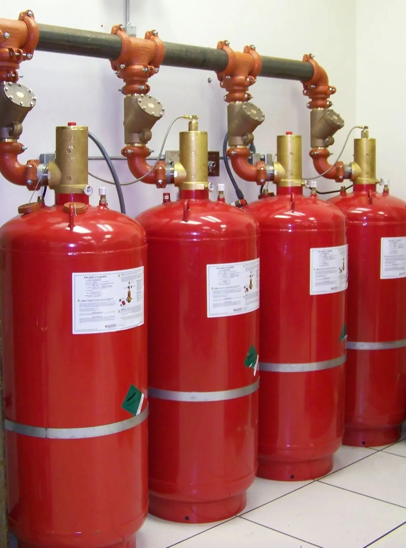 Industrial fire protection system