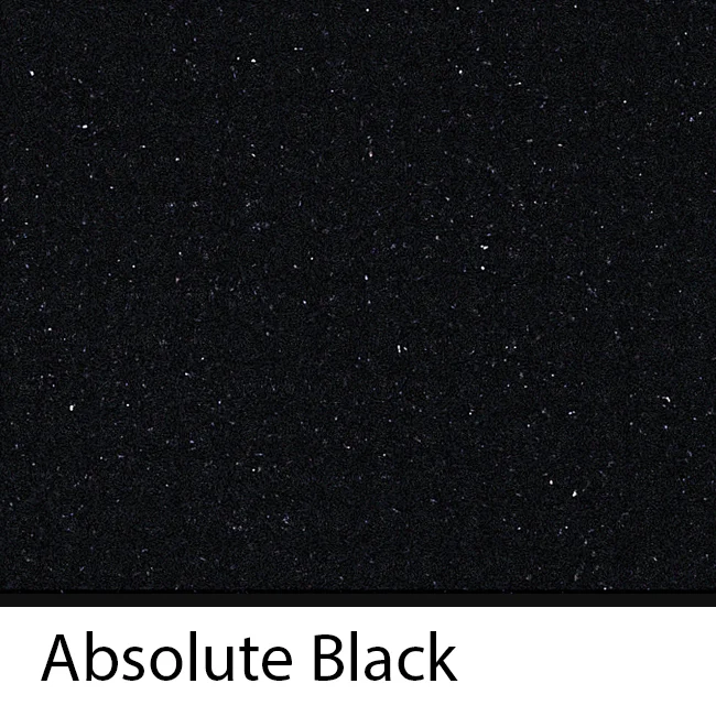 Granite High Quality Slabs Tiles: Black Absolute