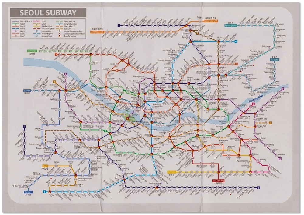 Метро сеула схема. Korean Metro Map. Korean Subway Map. Seoul Metro Map. Карта метро Сеула 2020.