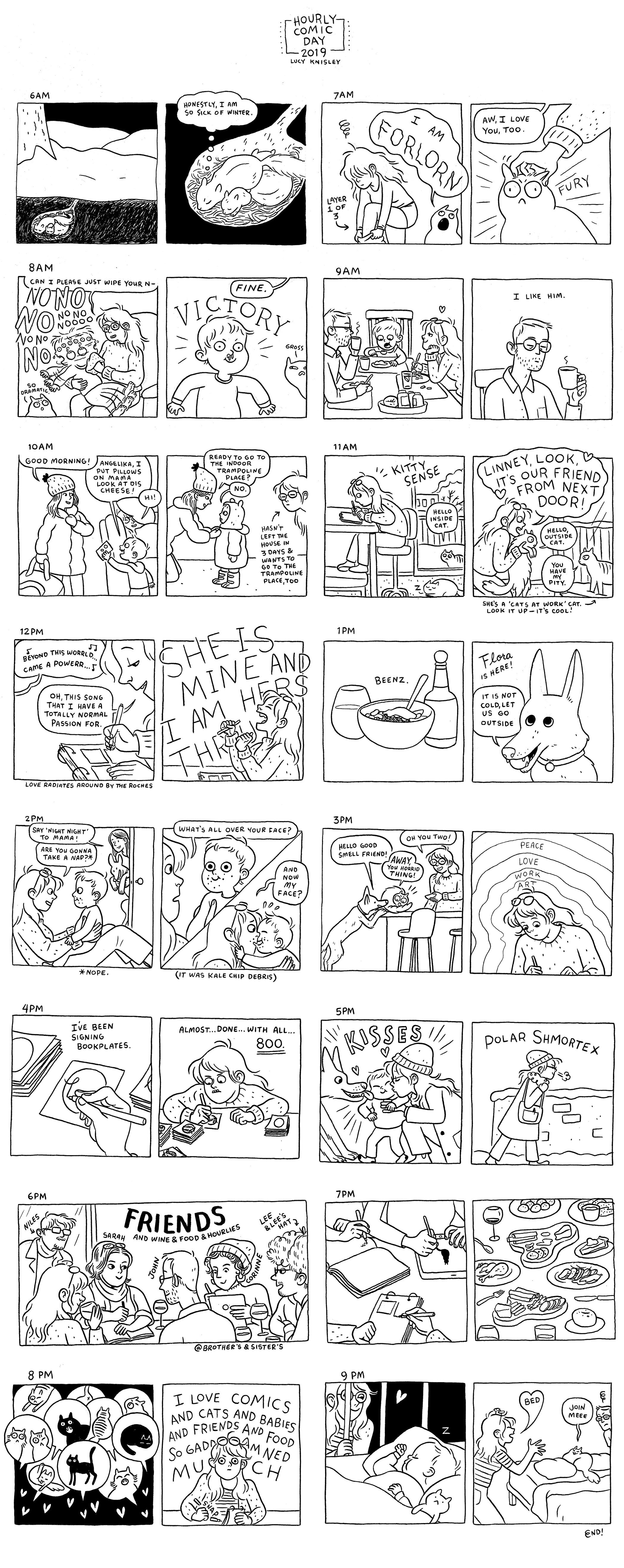Hourly Comic Day — Lucy Knisley