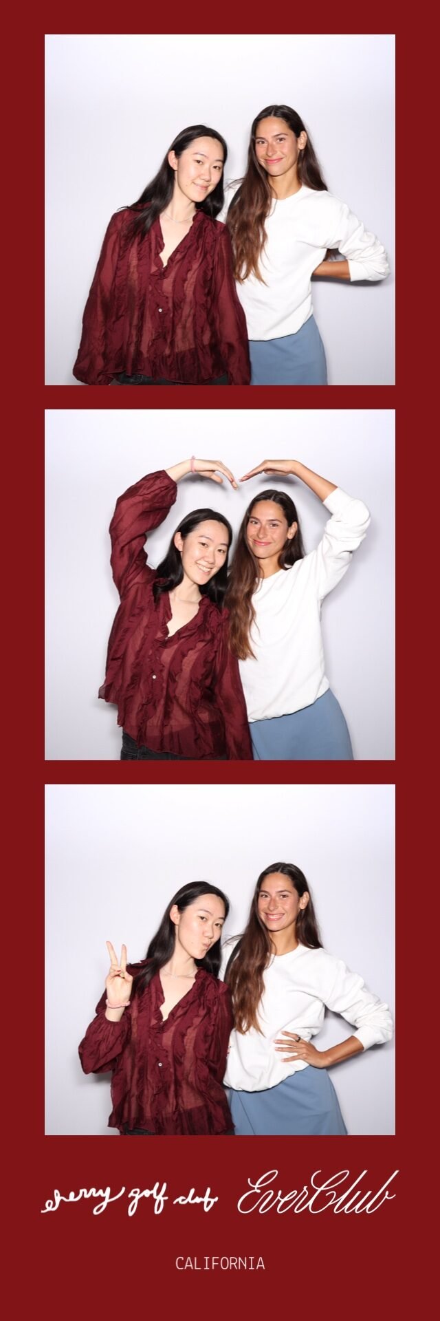 A second co-branded Cherry Golf Club and Ever Club photo strip
