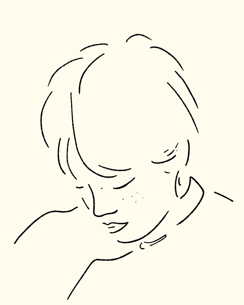 Live portrait drawn by Matthew C. Kramer