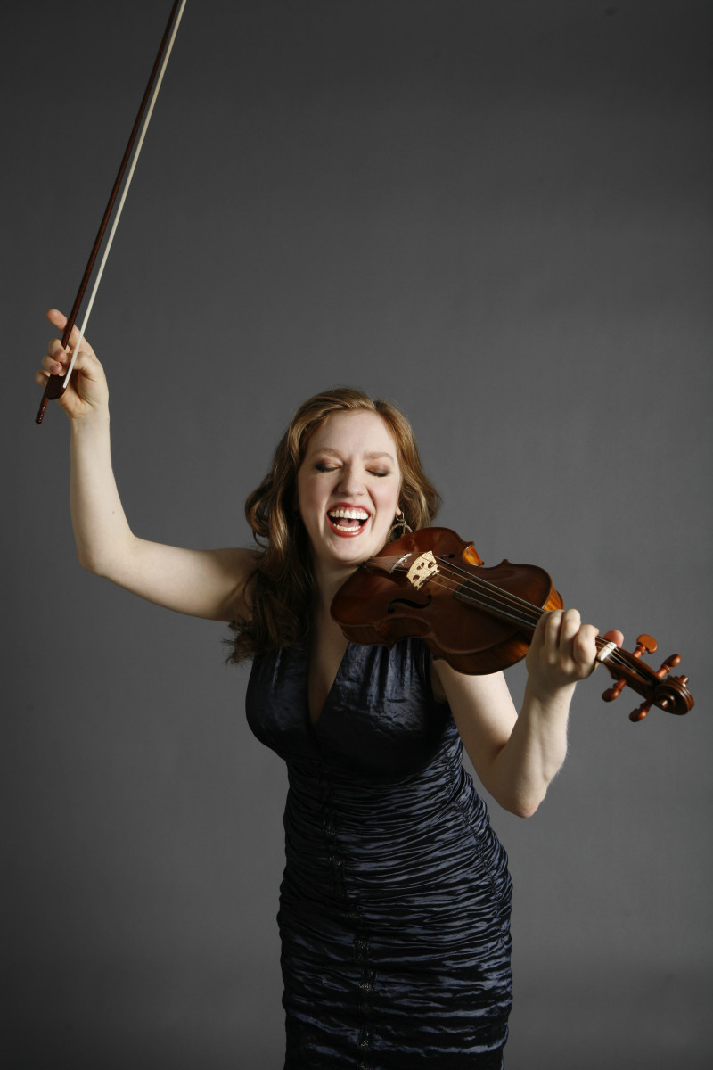 Super-star violinist Rachel Barton Pine, the Czigany Quartet