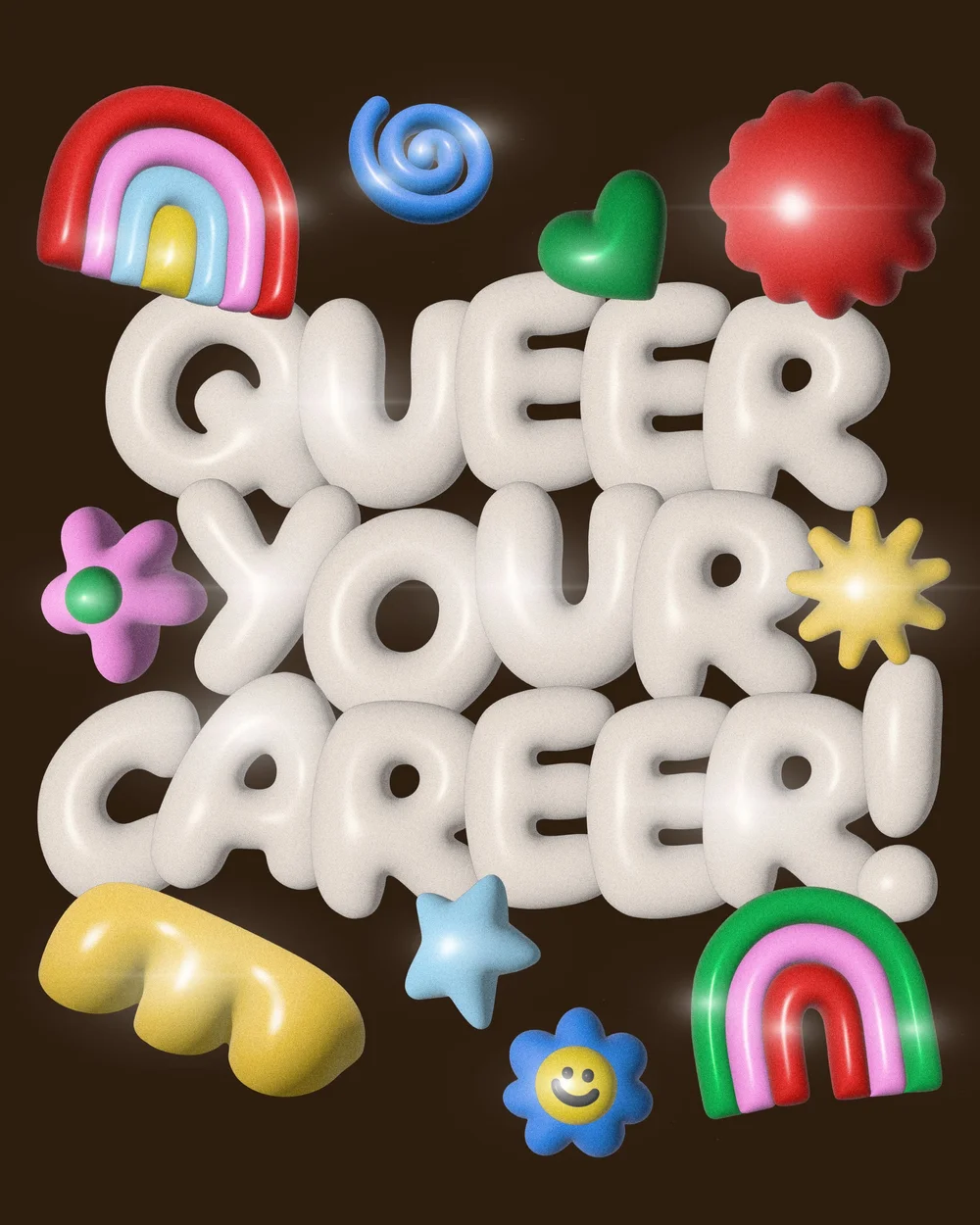 Queer Your Career course art