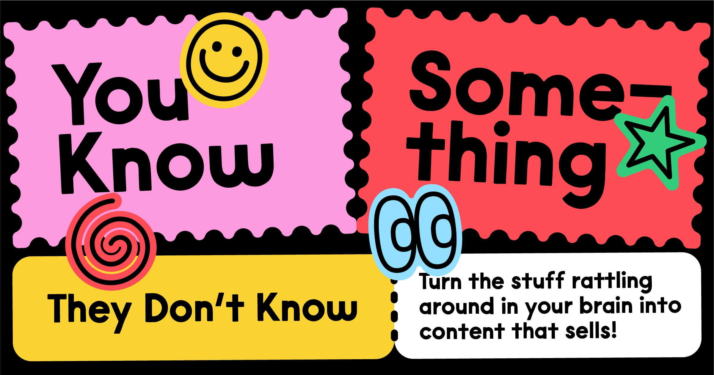 You Know Something They Don't Know course art
