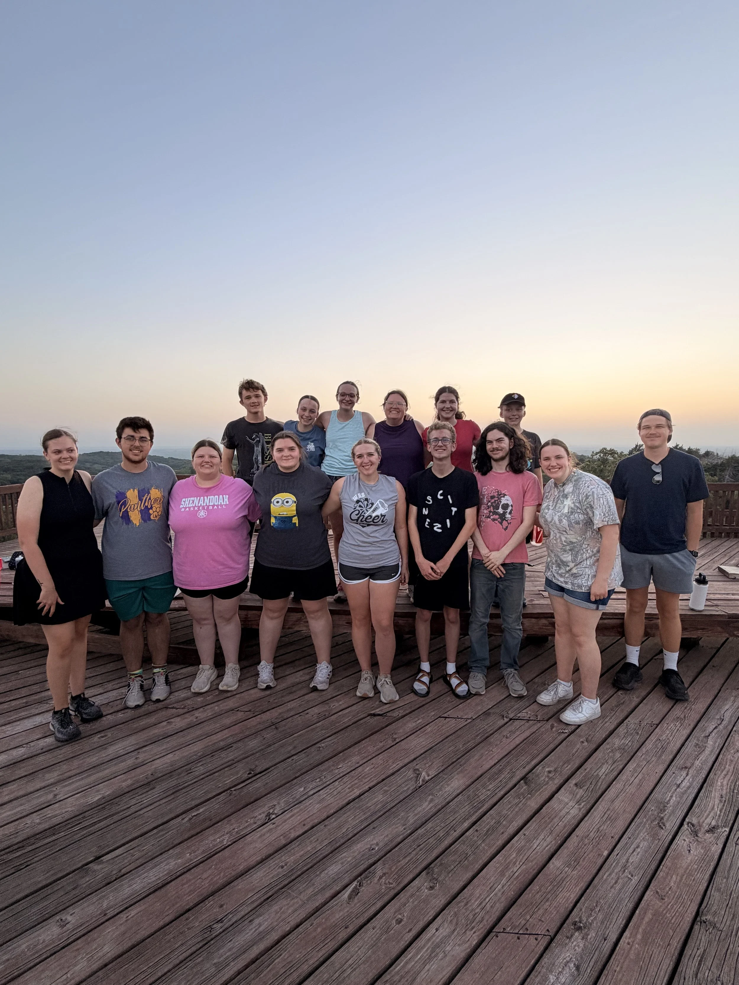 Campers building relationships at Camp Nebowa
