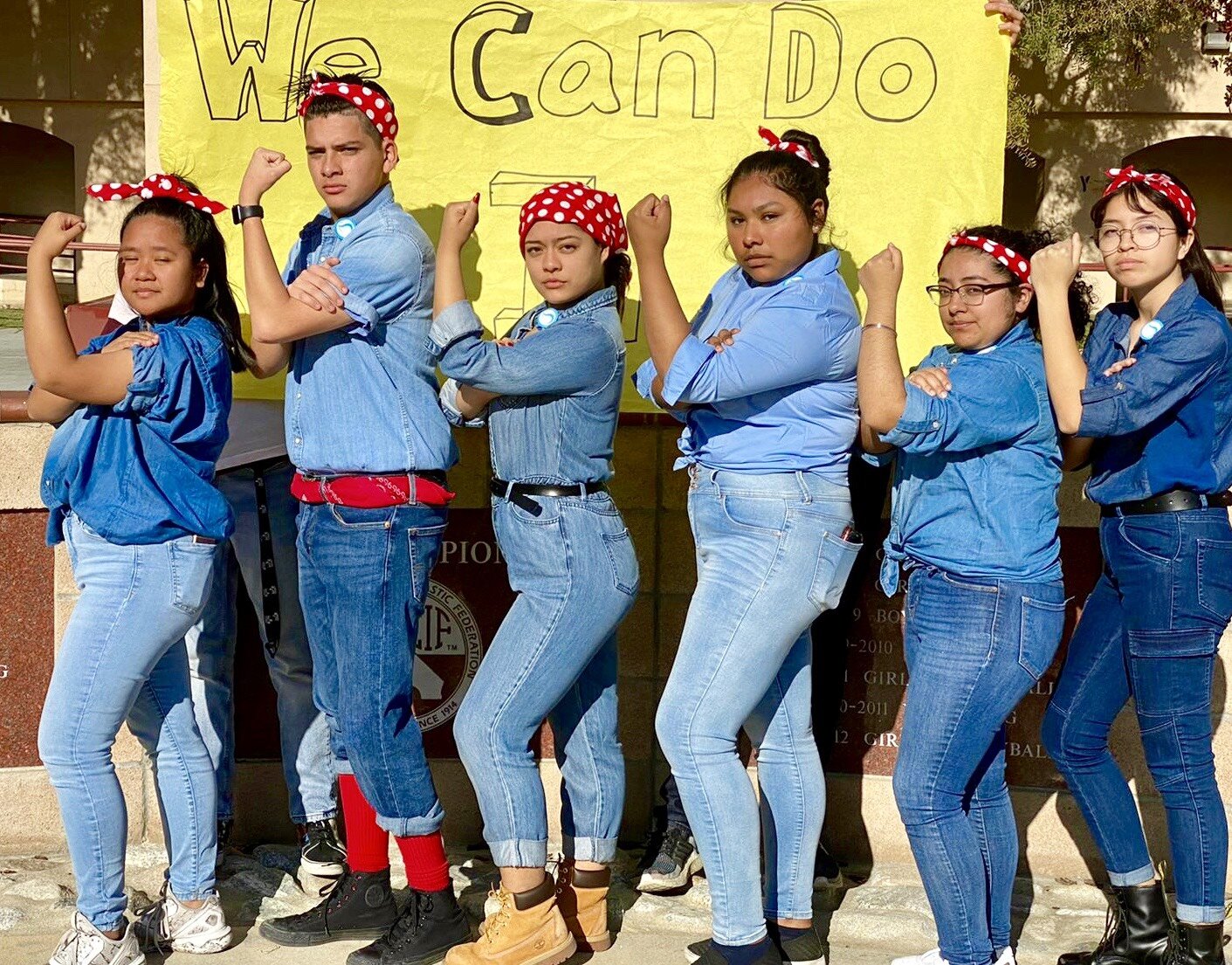 Downey High students draw inspiration from Rosie the Riveter - The Downey Patriot